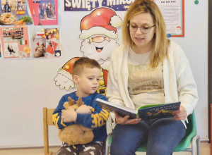 Rodzice czytają dzieciom - spotkanie z panią Joanną, mamą Filipka
